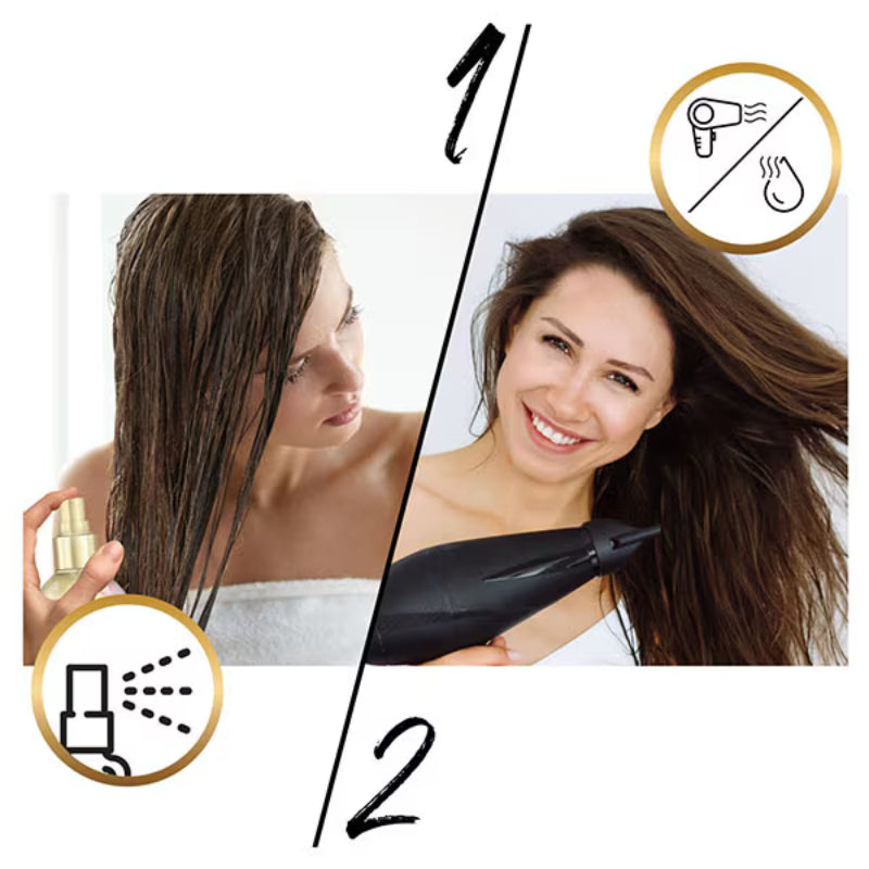 Pantene Pro‑V Miracles 7‑in‑1 Castor Oil + Biotin + Rose Water Weightless Oil Mist 100 ml Lightweight Nourishing Hair Oil Mis