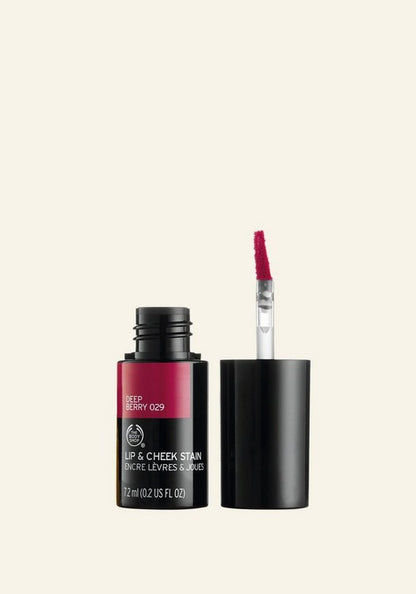 The Body Shop Lip and Cheek Stain Deep Berry -029 (15ML)