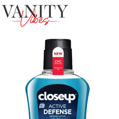 Closeup Active Defense Mouthwash 500ml - Fresh Breath Daily Oral Care