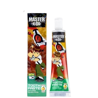 Master Kids Ben 10 Toothpaste 50g – Gentle Kids Oral Care Formula for Strong Teeth Protection, Cavity Defense, Fresh Breath &