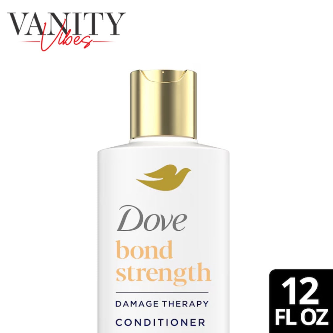 Dove Damage Therapy Bond Strength Conditioner 355ml - Strengthening Conditioner for Weak, Damaged & Breakage-Prone Hair (USA)
