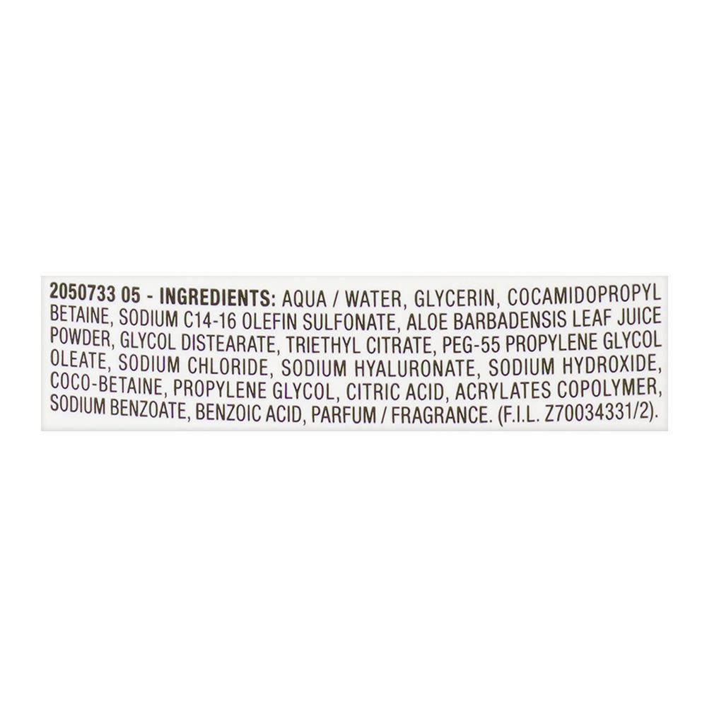 Garnier SkinActive Soothing Hyaluronic Aloe Cream Cleanser pH Neutral 250ml Gentle & Hydrating Face Cleanser