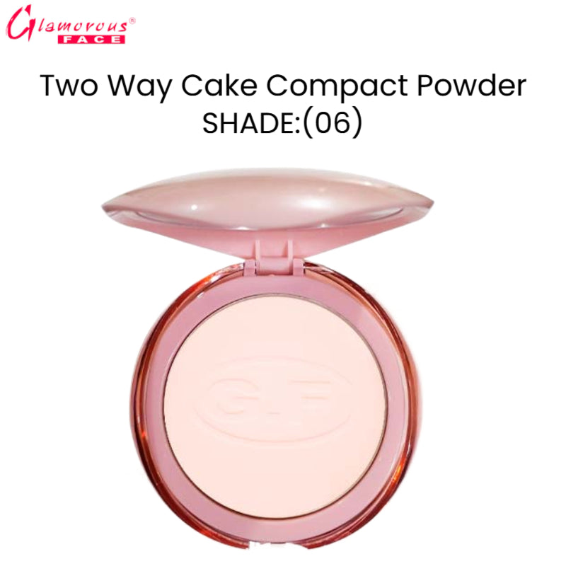 Glamorous Face Two Way Cake Compact Powder (Shade:06)