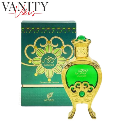 Aris Perfumes Zabarjad by Afnan Attar 20ml Concentrated Perfume Oil