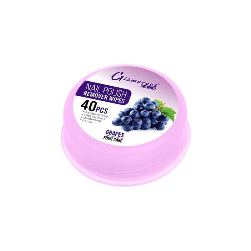 Glamorous Face Nail Remover Tissue (GRAPES)