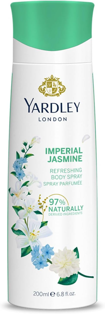 Yardley London Imperial Jasmine For Women Refreshing Body Spray 150ml