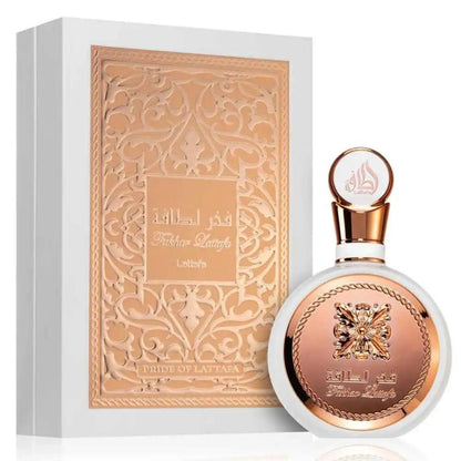 Lattafa Fakhar Rose Gold for Women EDP 100ml - Long Lasting Floral Perfume
