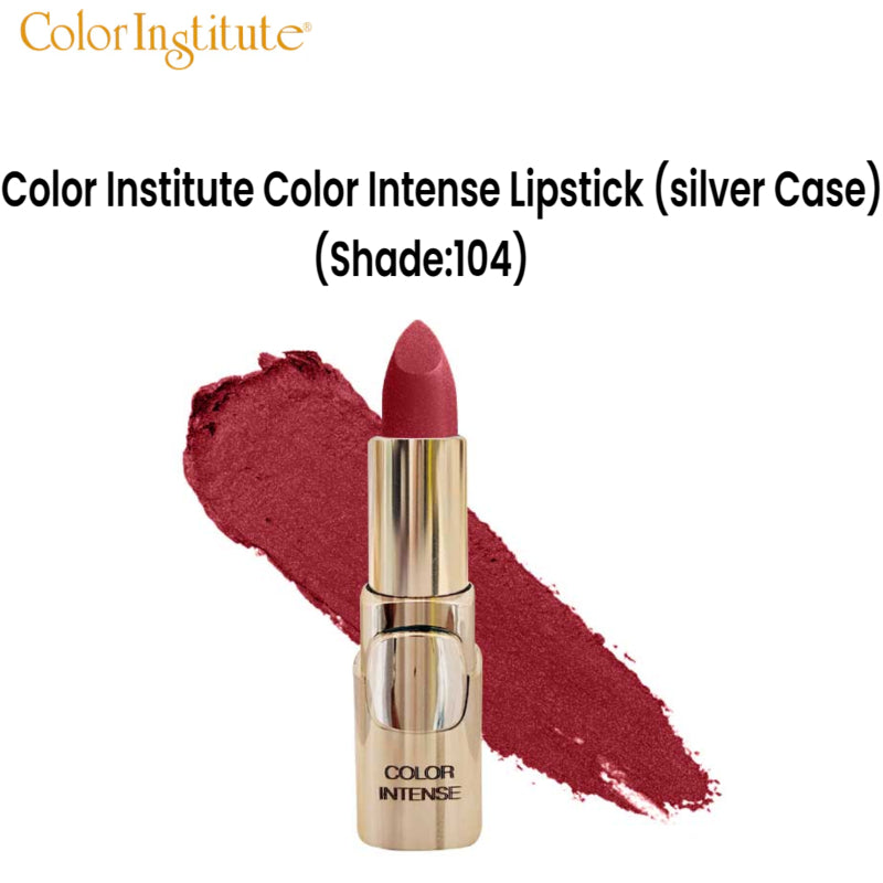 Color Institute Color Intense Lipstick (silver Case) (Shade:104)