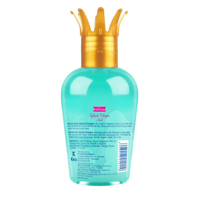 Eskulin Ariel Crown Splash Cologne 125ml - Long Lasting Fresh Aquatic Fragrance Body Splash for Men & Women Daily Use Deodori