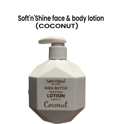 Soft'n'Shine face & body lotion (COCONUT)