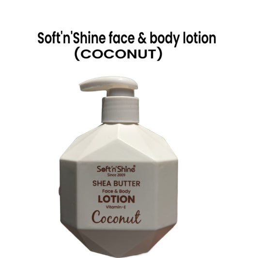 Soft'n'Shine face & body lotion (COCONUT)