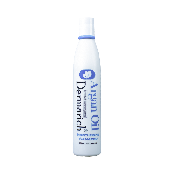 Derma Rich Argan Oil Moisturising Shampoo 300ml Nourishing & Hydrating Hair Care