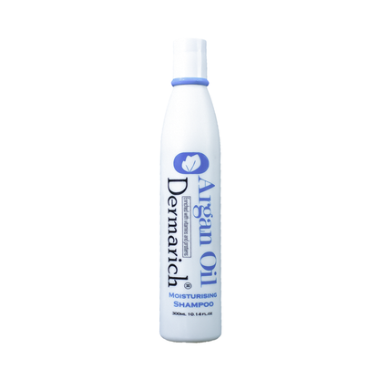 Derma Rich Argan Oil Moisturising Shampoo 300ml Nourishing & Hydrating Hair Care