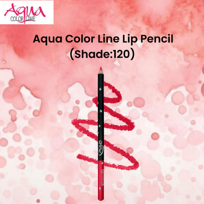 Aqua Color Line Lip Pencil (Shade:120)