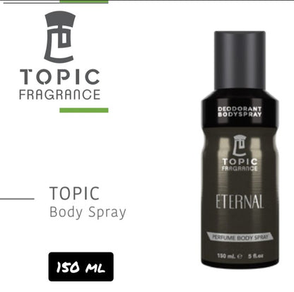 Topic Fragrance Eternal Moment Perfume Body Spray 150ml – Long-Lasting Elegant Scent