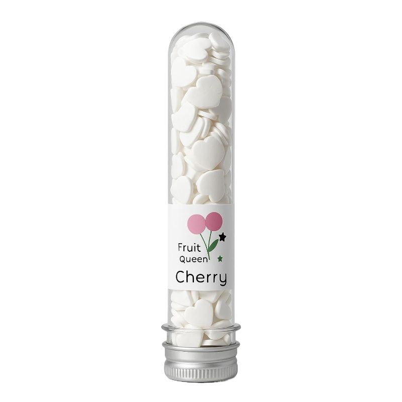 Wink Colorful Paper Craft Fruits Series Cherry Flavour Travel Soap Strips in Test Tube Jar – Portable Disposable Hand Wash So