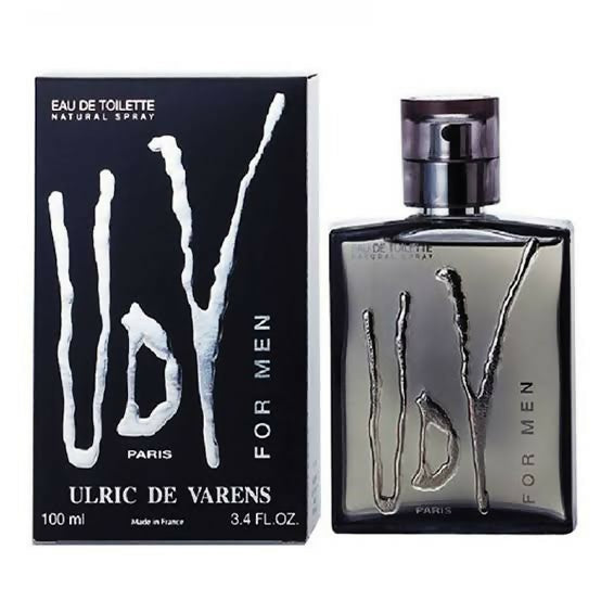 Ulric De Varens Paris UDV Eau De Toilette 100ml For Men – Long Lasting Fresh Masculine Fragrance Spray