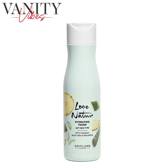 Oriflame Love Nature Hydrating Toner with Organic Aloe Vera & Pineapple 150ml