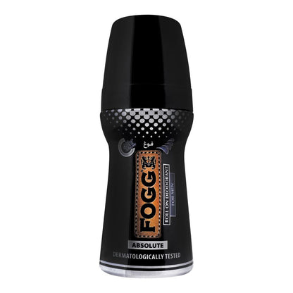 Fogg Absolute For Men Roll-On Deodorant 50ml Long-Lasting Fresh & Masculine Fragrance