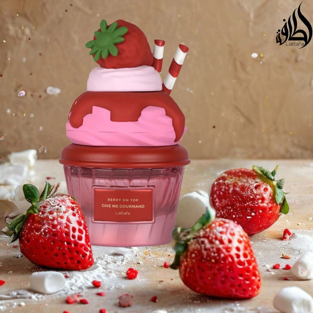 Berry on Top Give Me Gourmand by Lattafa Eau de Parfum 75ml for Men & Women
