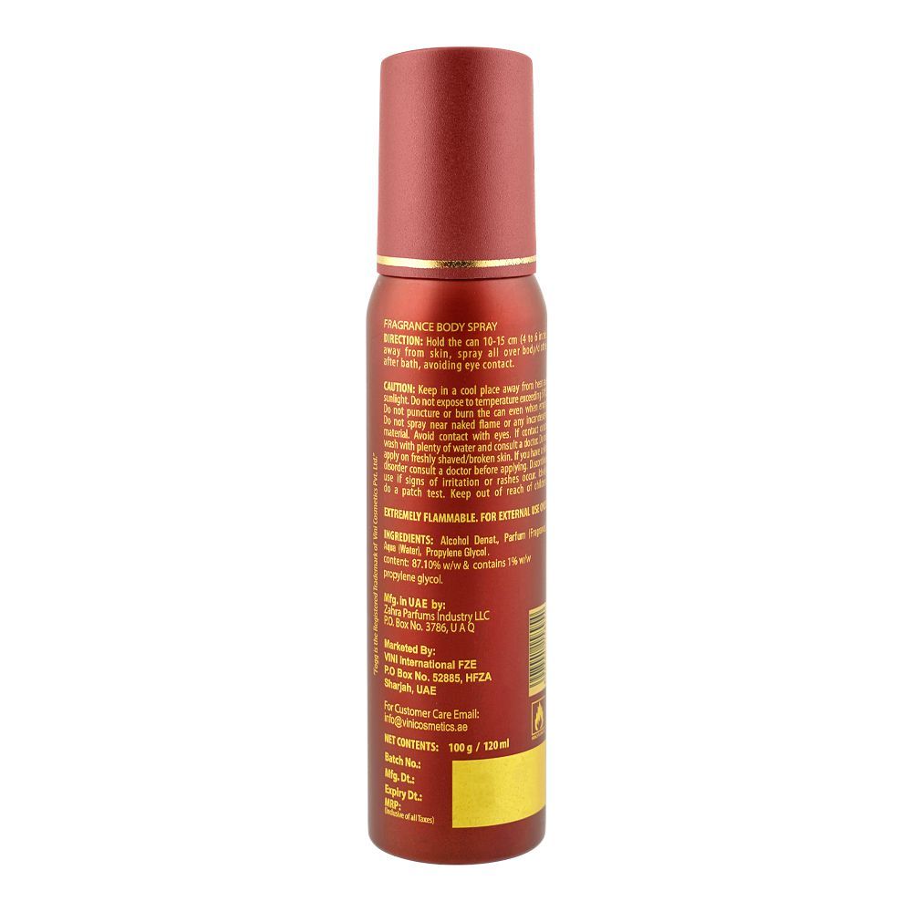 FOGG Monarch Body Spray for Men 120ml Long‑Lasting Fresh & Masculine Scent