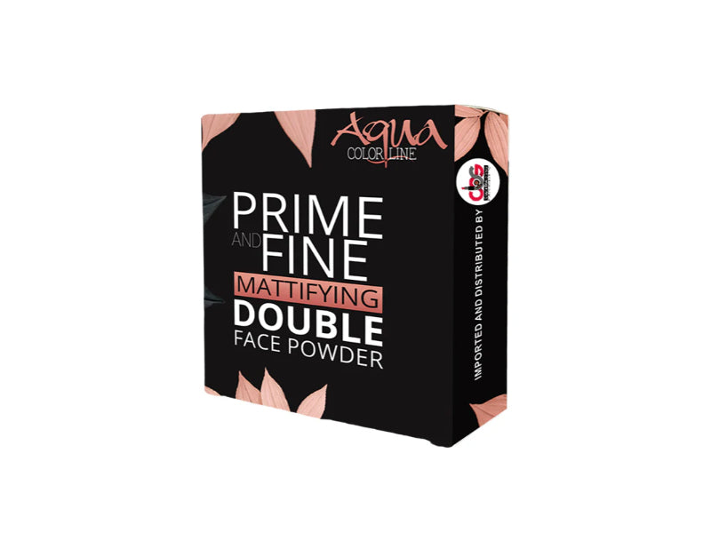 Aqua Color Line Prime & Fine Mattifying Double Face Powder 01