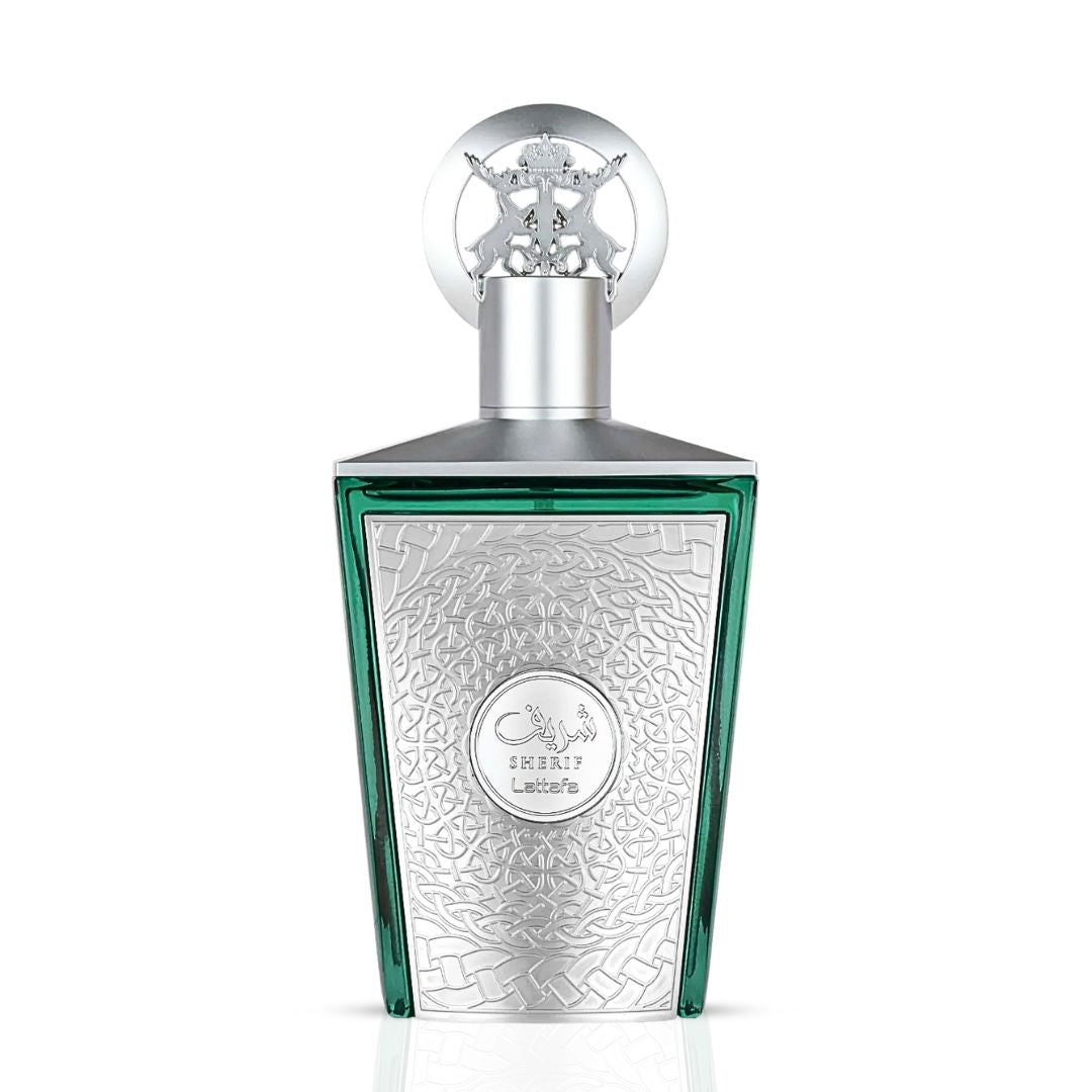 Lattafa Sherif Eau de Parfum 100ml - Long Lasting Oriental Woody Unisex Fragrance for Men & Women