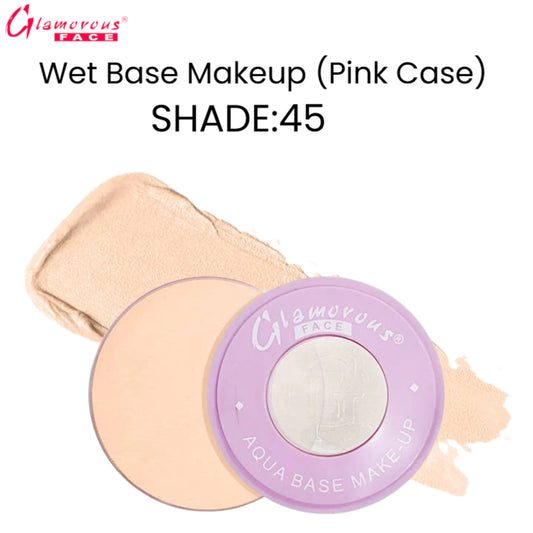 Glamorous Face Wet Base Makeup (Pink Case) (SHADE:45)