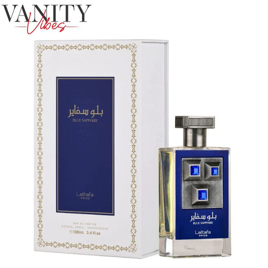 Blue Sapphir_e By Lattafa Pride Eau De Parfum 100ml For Men & Women