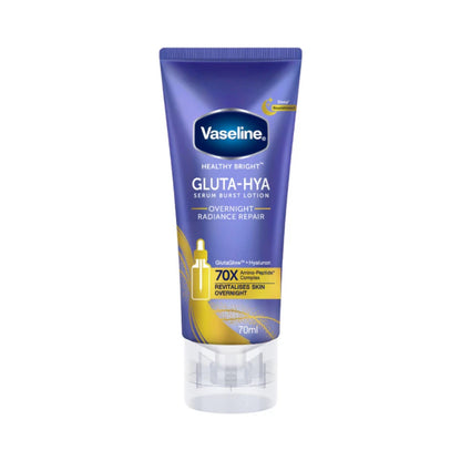 Vaseline Gluta-Hya Serum Burst Lotion Healthy Bright Overnight Radiance Repair 200ml