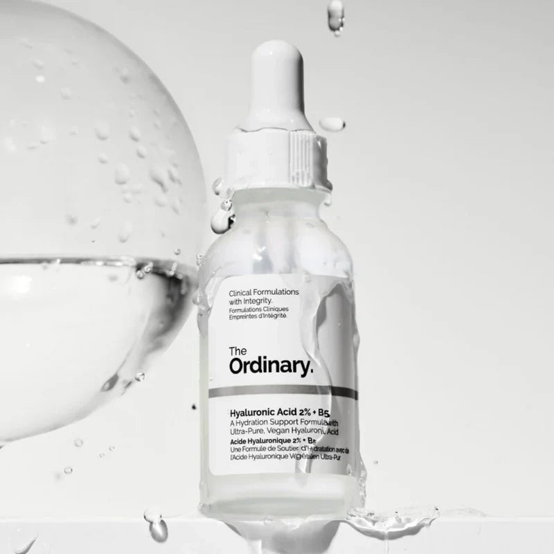 The Ordinary Hyaluronic Acid 2% + B5 Serum 30 ml Deep Hydration & Skin Moisturizing (K Beauty)