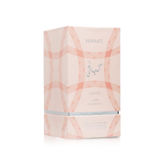 Lattafa Hayaati Florence for Women EDP 100ml - Long Lasting Floral & Fresh Perfume
