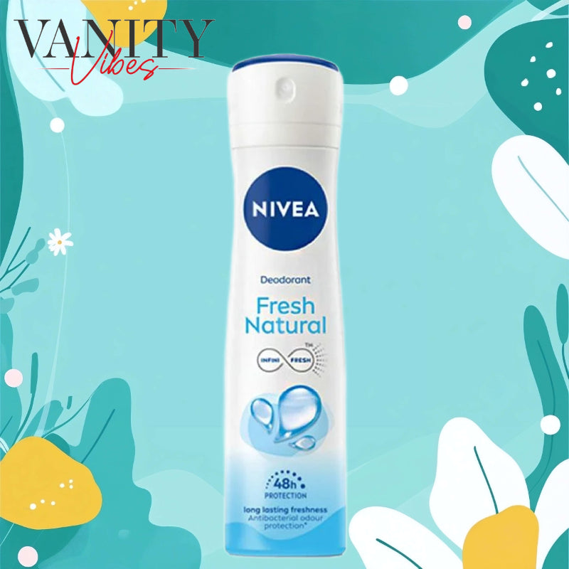 NIVEA Fresh Natural Infini Fresh 48 Hrs Protection Deodorant Spray 150ml