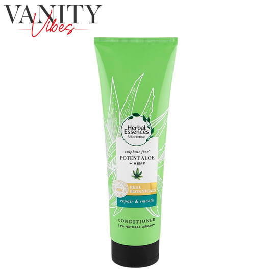 Herbal Essences Sulfate Free Potent Aloe + Hemp Repair & Smooth Conditioner 275ml