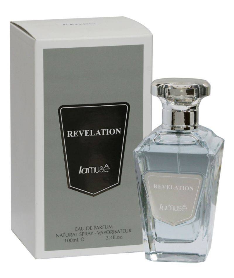 Lamuse Revelation Eau De Parfum 100ml Masculine Woody & Spicy Fragrance