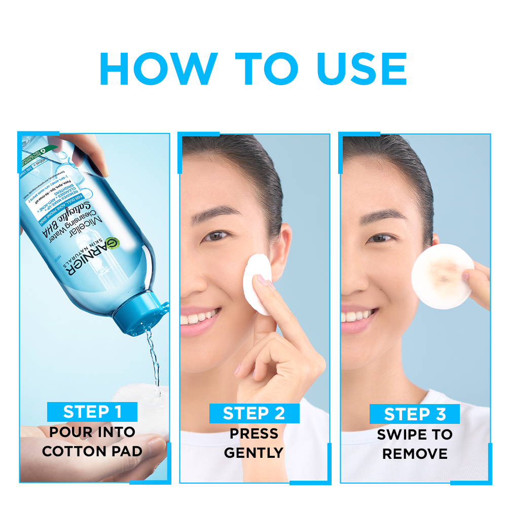 Garnier Salicylic + BHA Micellar Cleansing Water for Acne Prone Skin 125ml