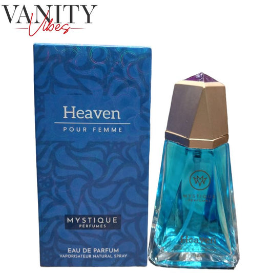Heaven Pour Femme EDP by Mystique Perfumes 50ml Long-Lasting Elegant & Floral Fragrance