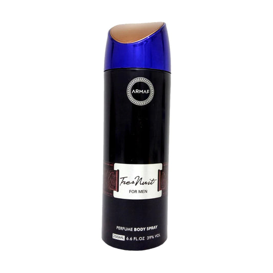 Tres Nuit Deodorant Body Spray For Men (200ML)