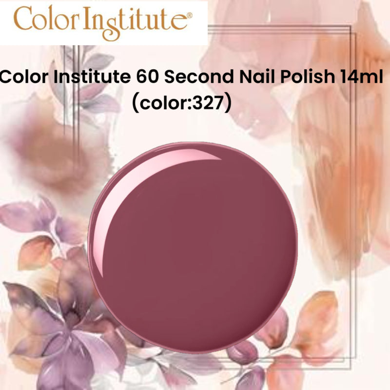 Color Institute 60 Second Nail Polish 14ml (color:327)