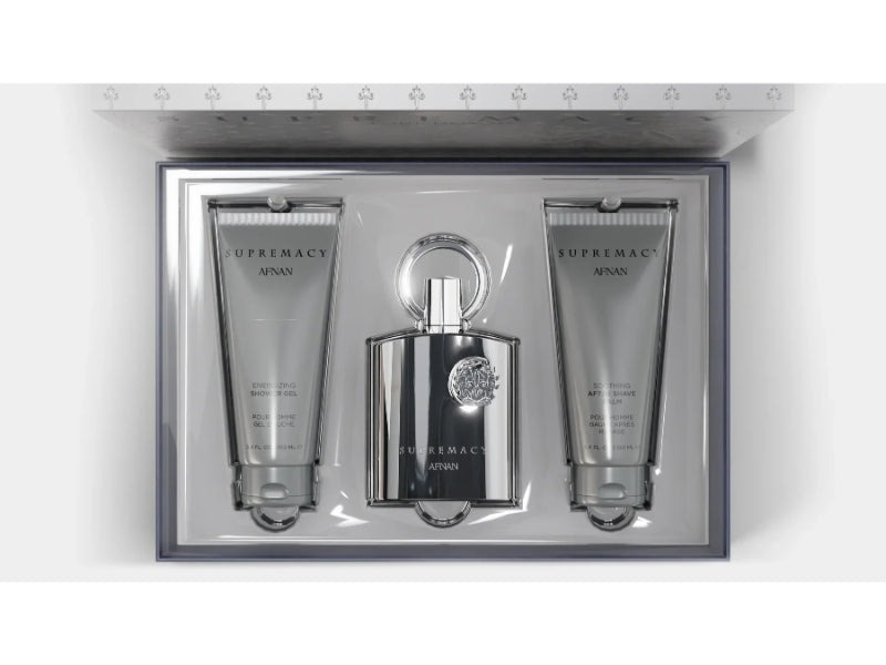 Afnan Supremacy Silver Gift Set EDP 100ml