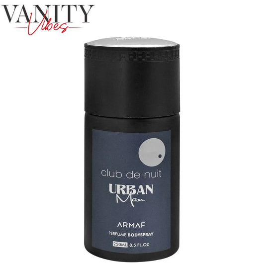 Armaf Club De Nuit Urban Man Perfumed Body Spray 250ml Long-Lasting Bold & Masculine Fragrance
