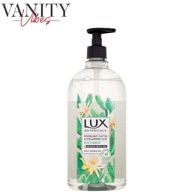 Lux Botanicals Moonlight Cactus & Hyaluronic Acid Daily Shower Gel 750ml Hydrating & Softening Skin