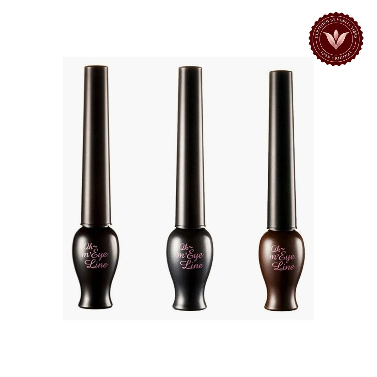 ETUDE Oh M’Eye Line 03 Brown 5 ml product detail on white background with Vanity Vibes badge