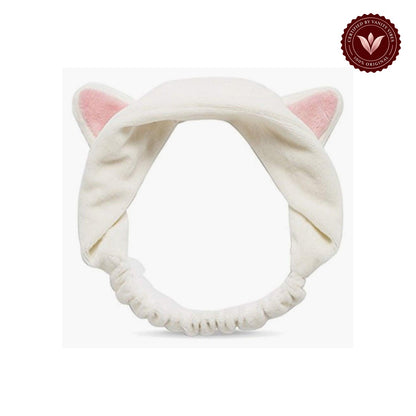 ETUDE My Beauty Tool Lovely Etti Hair Band on white background with Vanity Vibes badge