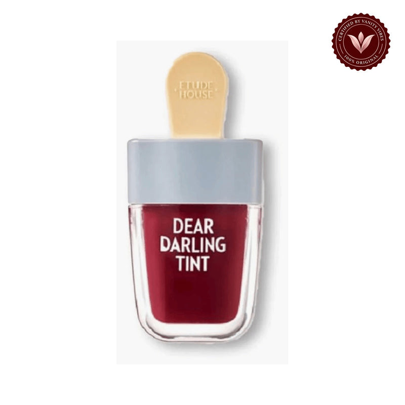 Ice Cream tint shade/detail on white with Vanity Vibes badge
