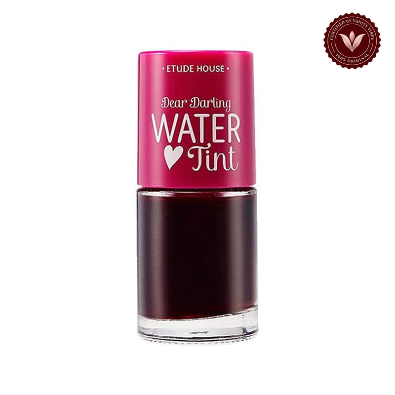 Water tint shade/detail on white with Vanity Vibes badge