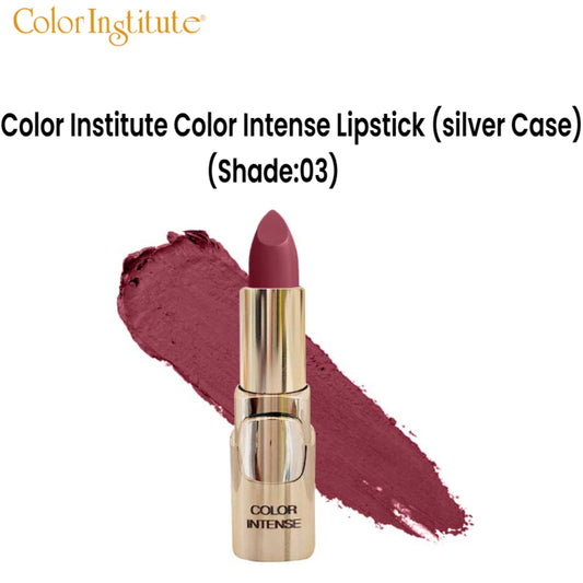 Color Institute Color Intense Lipstick (silver Case) (Shade:03)