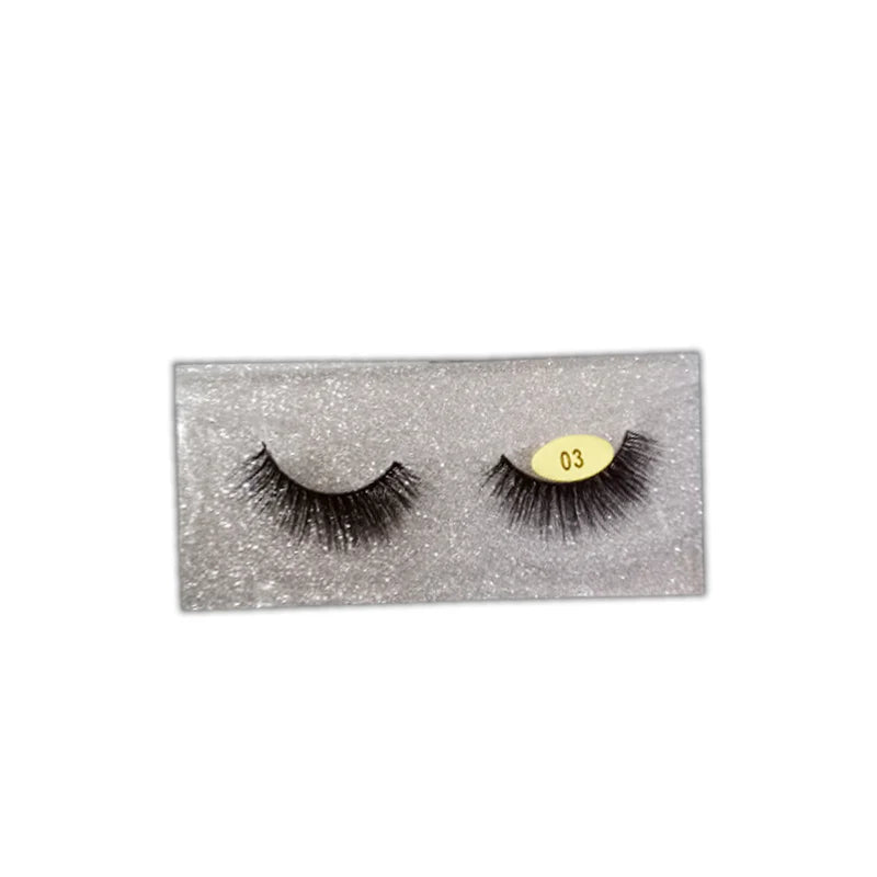 Glamorous Face 12D Mink Hair Eyelashes 10 Pieces (GF 8067)