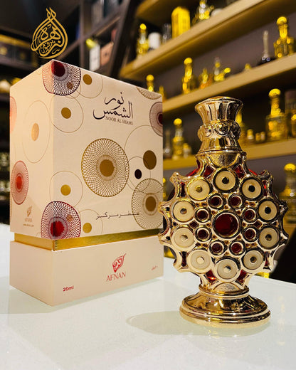 Aris Perfumes Afnan Noor Al Shams Oil Perfume 20ml