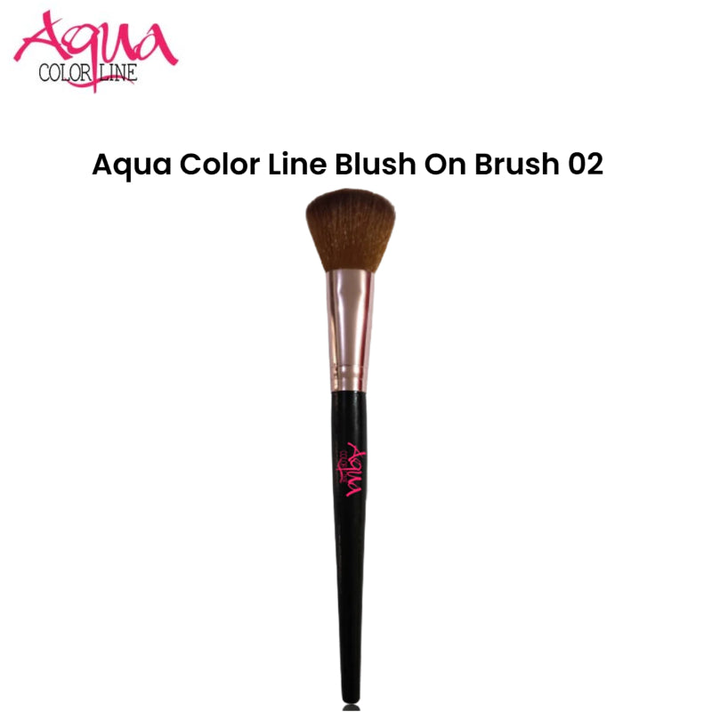 Aqua Color Line Blush On Brush 02